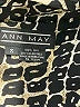 Ann May Animal Print Black Long Sleeve Blouse Size S - photo 7