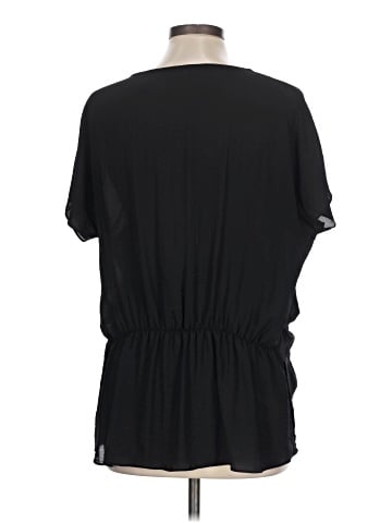 a.n.a. A New Approach Short Sleeve Blouse (view 2)