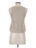 AE77 100% Linen Ivory Sweater Vest Size XS - photo 2