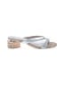 Donald J Pliner Silver Sandals Size 8 1/2 - photo 1