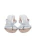 Donald J Pliner Silver Sandals Size 8 1/2 - photo 2