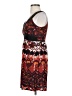 Wrapper Print Red Cocktail Dress Size S (estimated) - photo 5