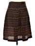 Peppermint 100% Polyester Print Brown Casual Skirt Size S - photo 1