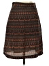 Peppermint 100% Polyester Print Brown Casual Skirt Size S - photo 2