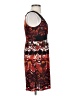 Wrapper Print Red Cocktail Dress Size S (estimated) - photo 4
