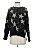 P.J. Salvage Stars Black Pullover Sweater Size XS - photo 1