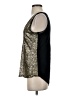 Cupio Gold Sleeveless Top Size S - photo 5