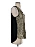 Cupio Gold Sleeveless Top Size S - photo 4