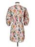Rhode 100% Cotton Paisley White Casual Dress Size S - photo 2
