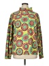 Hanna Andersson 100% Polyester Print Yellow Turtleneck Sweater Size XL - photo 1
