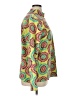 Hanna Andersson 100% Polyester Print Yellow Turtleneck Sweater Size XL - photo 4