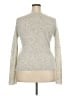 ATM 100% Cashmere Metallic Gray Silver Cashmere Pullover Sweater Size XXL (estimated) - photo 2