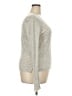 ATM 100% Cashmere Metallic Gray Silver Cashmere Pullover Sweater Size XXL (estimated) - photo 4