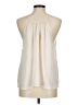 Lou & Grey 100% Polyester Ivory Sleeveless T-Shirt Size M - photo 2