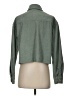 Francesca's 100% Polyester Green Jacket Size S - photo 2