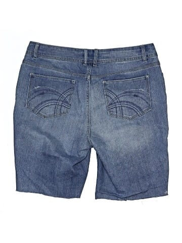 St. John's Bay Denim Shorts (view 2)