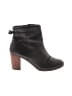 TOMS 100% Leather Black Ankle Boots Size 6 1/2 - photo 1