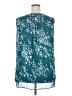 Cristina B. 100% Polyester Teal Sleeveless Blouse Size XXL - photo 2