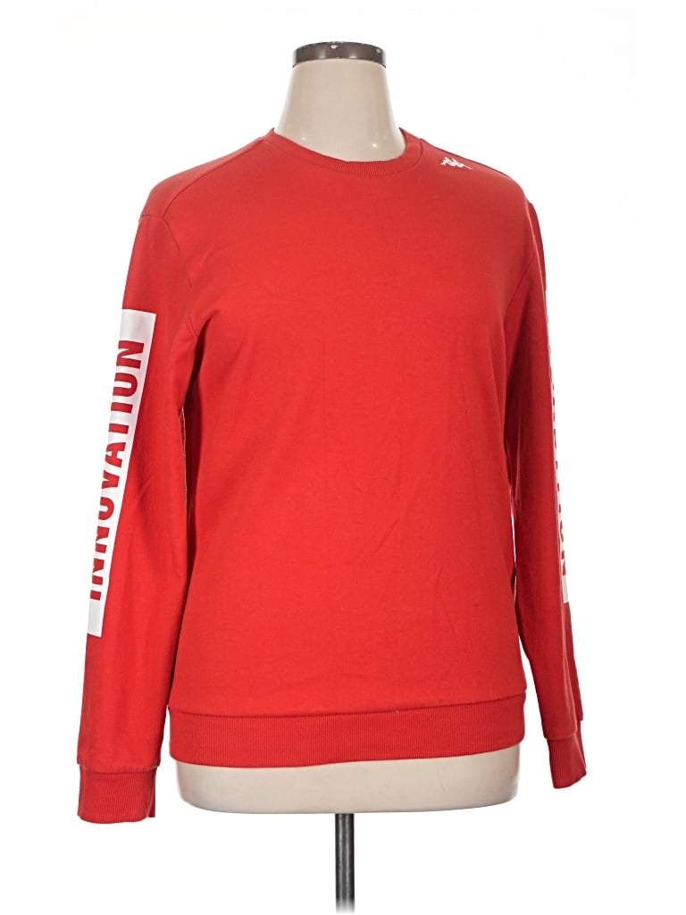 Pre-owned Kappa Sweatshirt In Red
