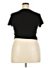 Divided by H&M Black Short Sleeve Turtleneck Size XXL - photo 2
