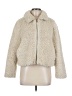 Dylan 100% Polyester Ivory Faux Fur Jacket Size M - photo 1