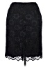 Coldwater Creek 100% Polyester Black Formal Skirt Size 16 - photo 2