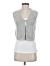 MIOU MUSE Silver Sleeveless Blouse Size S - photo 1