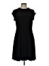 Annalee + Hope Solid Black Casual Dress Size L - photo 1