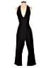 Roolee Solid Black Jumpsuit Size M - photo 1
