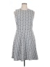 Leota Argyle Gray Casual Dress Size XL - photo 1