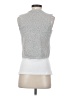 MIOU MUSE Silver Sleeveless Blouse Size S - photo 2