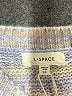 L Space Tweed Multi Color Gray Pullover Sweater Size L - photo 7