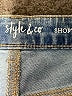 Style&Co Blue Denim Shorts Size 18 - photo 3