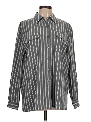 Apparenza Long Sleeve Button-Down Shirt (view 1)