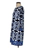 Laundry by Design Print Blue Casual Dress Size 4 - photo 5