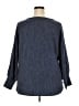 Max Studio Blue 3/4 Sleeve T-Shirt Size 2X - photo 2