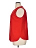 J.Crew Factory Store 100% Polyester Red Sleeveless Blouse Size 14 - photo 5
