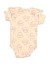 Bebe Hearts Ivory Short Sleeve Onesie Size 3-6 mo - photo 2