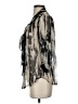 Karen Kane Silver 3/4 Sleeve Blouse Size S - photo 5