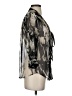 Karen Kane Silver 3/4 Sleeve Blouse Size S - photo 4