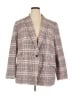 Talbots Plaid Ivory Blazer Size 20W - photo 1