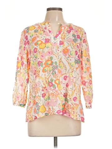 Talbots Outlet 3/4 Sleeve Blouse (view 1)