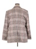 Talbots Plaid Ivory Blazer Size 20W - photo 2