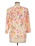 Talbots Outlet Paisley Pink 3/4 Sleeve Blouse Size L - photo 2