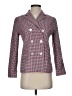 J.Crew Houndstooth Red Blazer Size 2 - photo 1