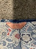 SJS Paisley Blue Casual Dress Size M - photo 7