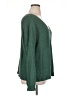 Lucky Brand Solid Green Pullover Sweater Size XL - photo 4