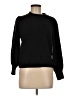 Madewell Black Eaton Puff-Sleeve Pullover Sweater Size M - photo 1
