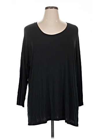 H By Halston 3/4 Sleeve Top (view 1)
