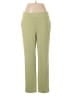 Anne Klein Solid Green Active Pants Size M - photo 1